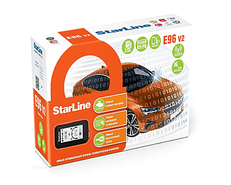 StarLine E96 BT V2 2CAN+4LIN 2SIM GSM GPS
