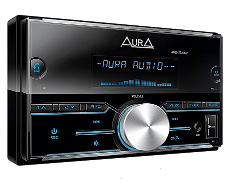 AurA AMD-772 DSP 2DIN (MP3, FLAC, USB, BT)
