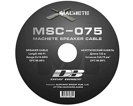 Кабель акустический MACHETE MSC-075 (122 м)