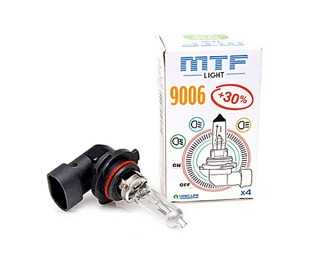 Лампа галогенная MTF HB4 (9006) 12V 55W Standard + 30
